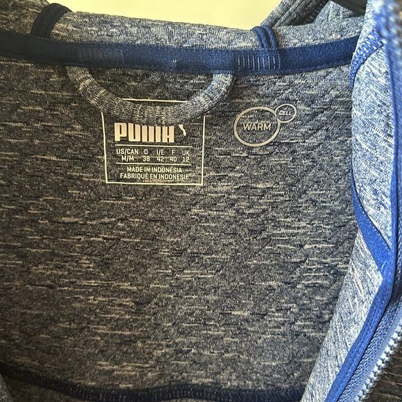 NWOT Puma full zip sweatshirt with hood - Picture 3 of 4